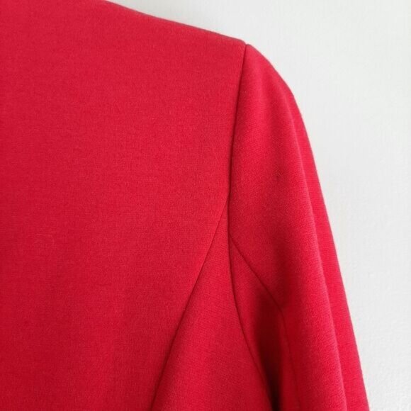 RICKI'S / Stretch One Button Closure Blazer Jacket Pink Sz S Flawed - Picture 11 of 14